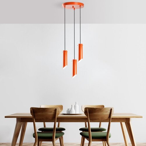 Opviq kesik - 6916 - orange orange chandelier Cene