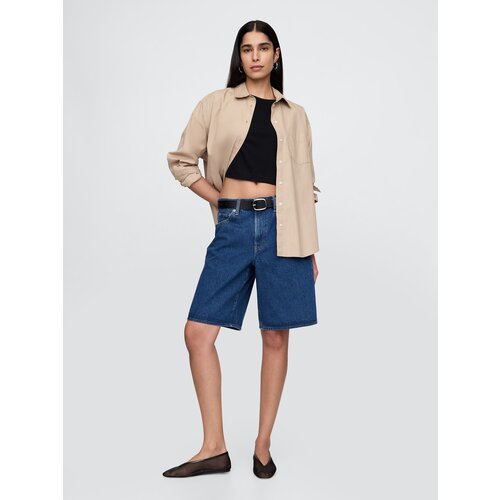 GAP Denim Shorts Mid Rise Longline - Women&amp;#039;s Slike
