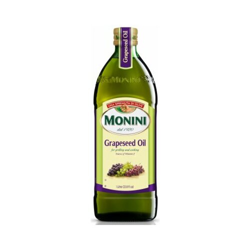 Monini grapeseed oil ulje od koštice grožđa 1L staklo Slike