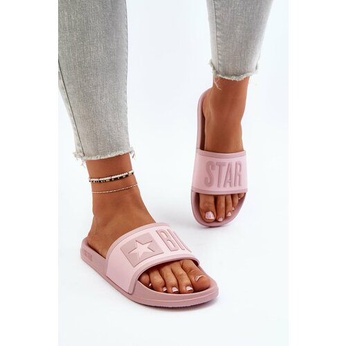 Big Star Women's Slippers Pink Cene