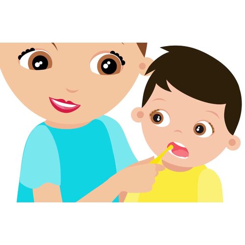 Frida Baby fridababy&amp;reg; trikotna otro&amp;scaron;ka zobna &amp;scaron;četka toothhugger pink Slike
