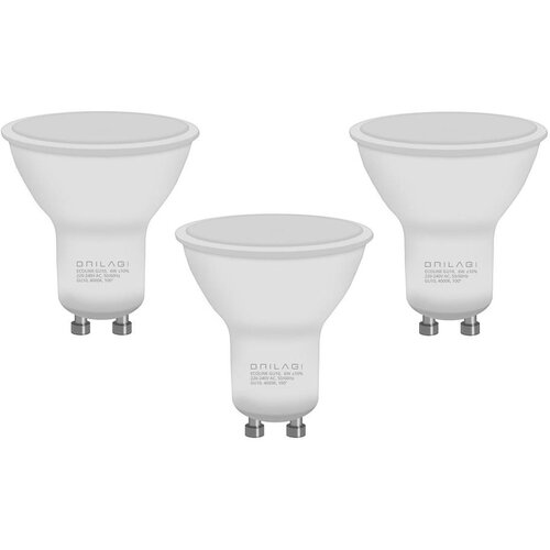  Komplet 3x LED sijalica ECOLINE GU10/6W/230V 4000K - Brilagi Cene