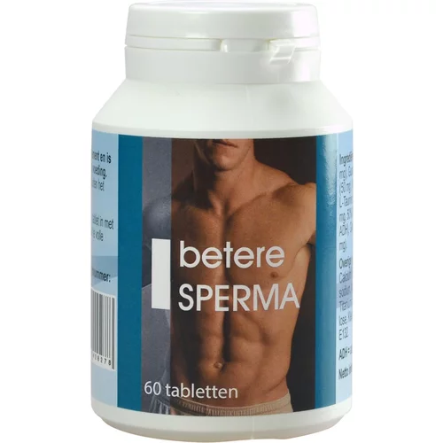 Morningstar Tablete za povečanje izliva Better Sperm, 60 kom