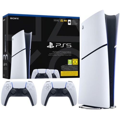 Sony Interactive Entertainment Playstation 5 Slim Digital 825 GB Wi-Fi Crno, Bijelo Cene