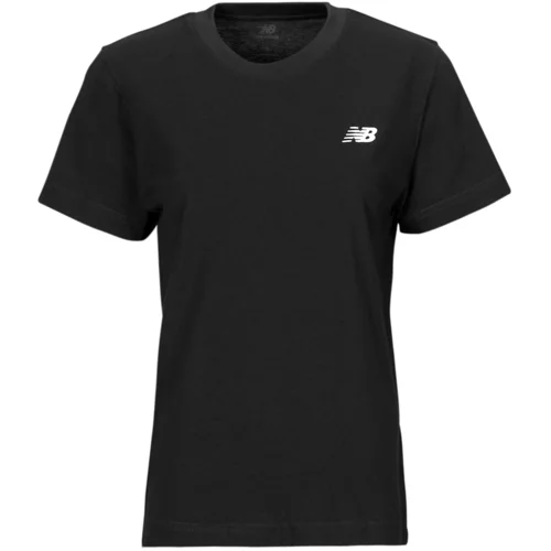 New Balance Majice s kratkimi rokavi SMALL LOGO T-SHIRT Črna