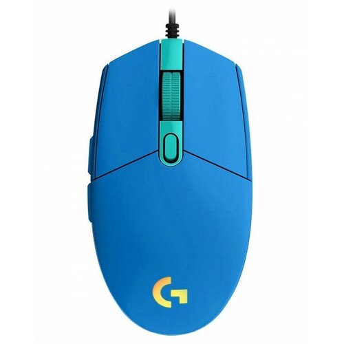 Logitech G102 Lightsync Gaming Wired Mouse, Blue USB Slike