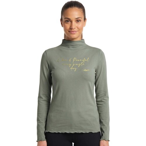 Leone 1947 Majice z dolgimi rokavi Woman Long Sleeves Wild Zelena Slike