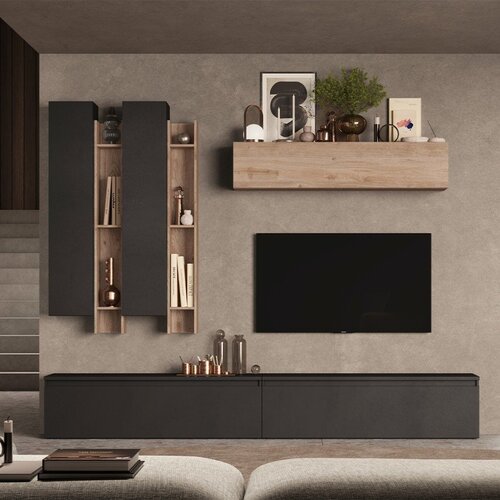 LC Mobili Modularna TV stena z knji�no omaro INFINITY 2.0 900004-KLV Cene