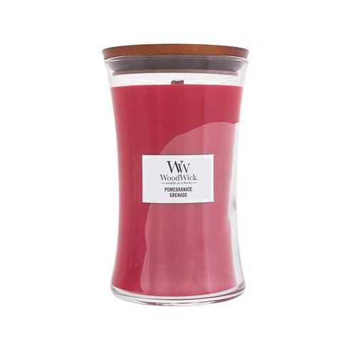 WoodWick pomegranate dišeča svečka 610 g unisex Cene