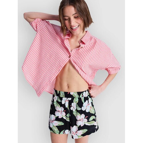 Roxy Lekeitio Bay Printed Kratke hlace anthracite spring ch Slike
