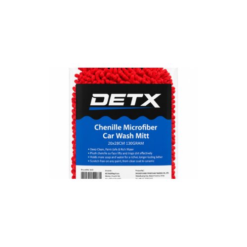  DetX Chenille Microfiber Wash Mitt Slike