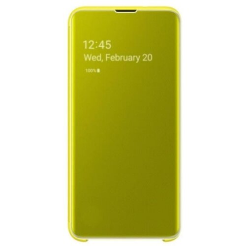 Samsung original torbica clear view ef-zg970cye za galaxy s10e g970 - rumena Cene