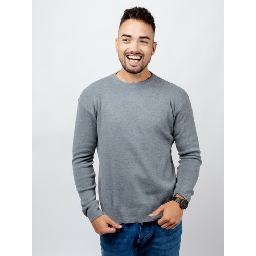 Glano Men ́s sweater - gray Cene