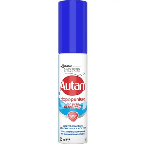 Autan Gel po piku (25 ml, uporaba po piku po piku komarjev, obadov, tudi kopriv in meduz)