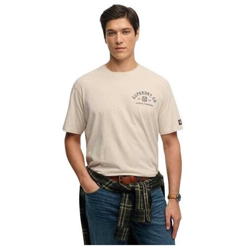 Superdry bež mu&amp;scaron;ka majica Slike