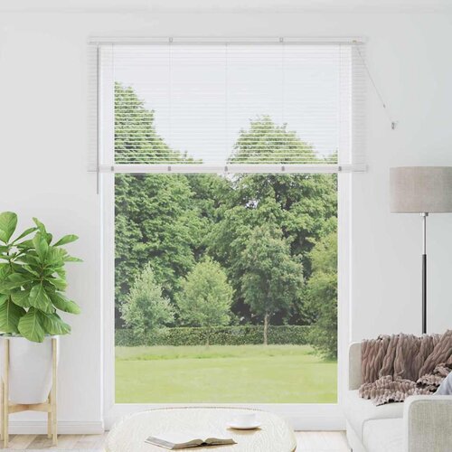 vidaXL Zavjesa za prozor sa zavjesama Ostalo Bijela 155 x 220 cm Aluminij Cijene