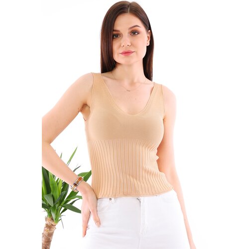 Dewberry Z2009 WOMEN'S KROP BLOUSE-VIZON Cene