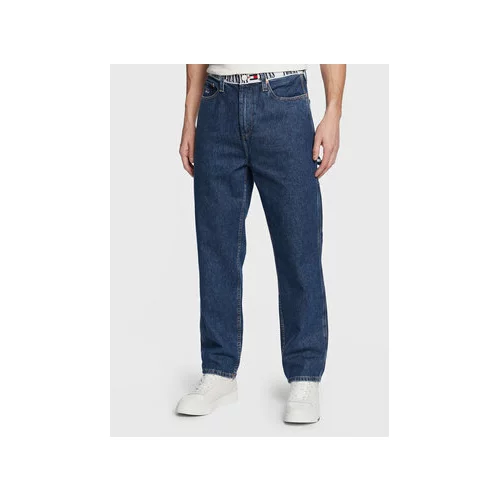 Tommy Jeans Jeans hlače Skater DM0DM15621 Mornarsko modra Relaxed Fit
