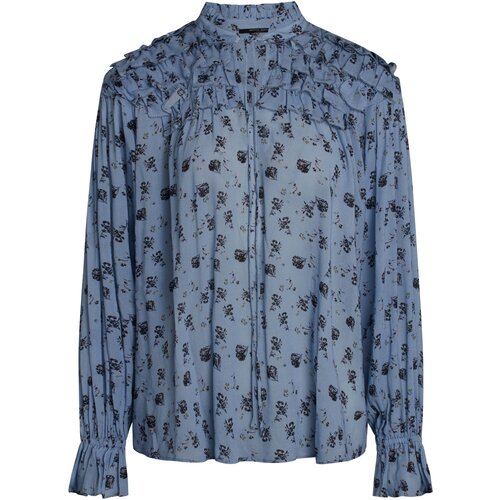 Bruuns Bazaar Bluza marine / oliva / črna Slike