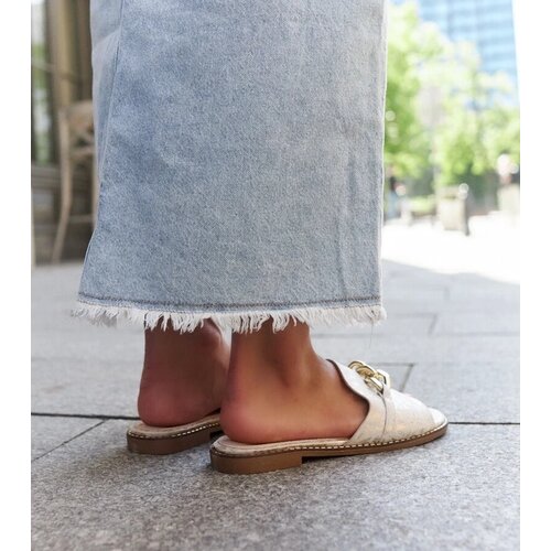 D/CEO Yellow sandals Dolores Cene