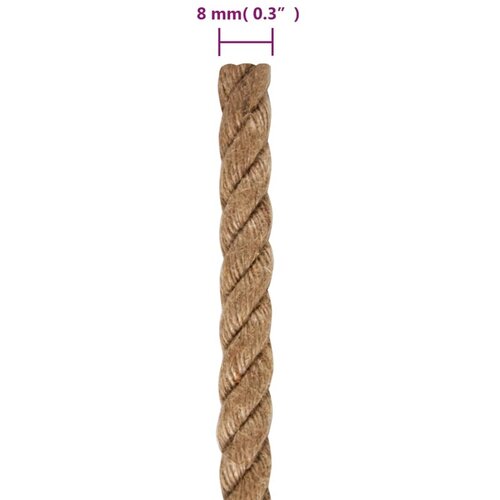  Uže od jute dužina 250 m debljina 8 mm Slike