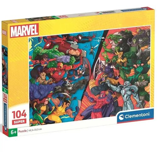 Clementoni Marvel junaci bitka 104-dijelna super slagalica - Cijene