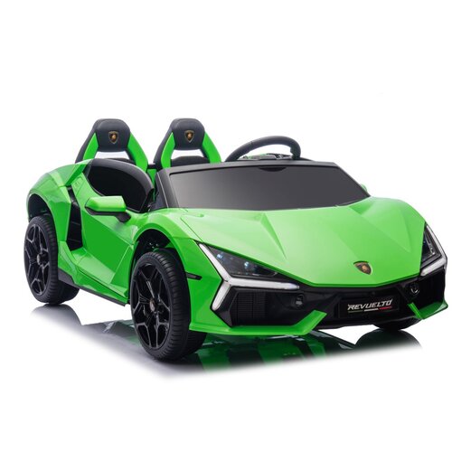  Licenciran avto na akumulator Lamborghini Revuelto XL 4x4 - dvosed - zelen Cene