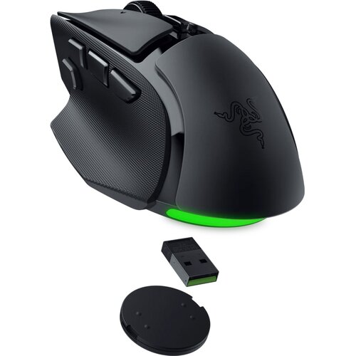 Razer basilisk V4 hyperspeed - ergonomic wireless gaming mouse - black edition RZ01-05680100-R3M1 Slike