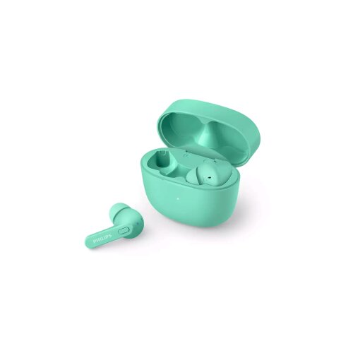 Philips bežične slu&amp;scaron;alice TAT2206GR BT slusalice do 18h baterija, mikrofon, vodootpornost IPX4, domet 10m Slike