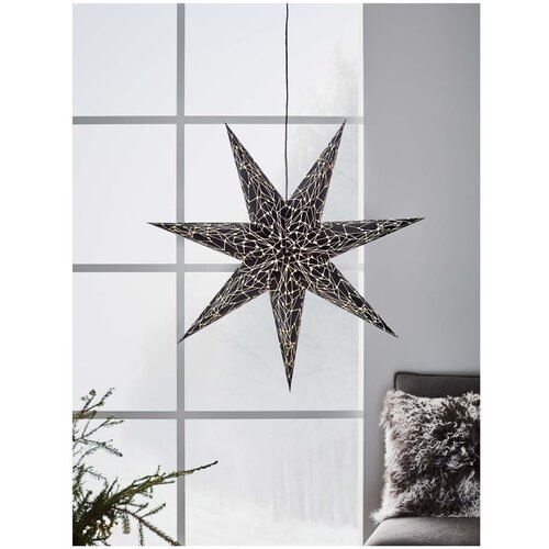 Markslöjd 704877 - Božićna dekoracija KARLA 1xE14/25W/230V crna 75 cm Cene