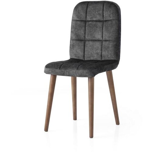 Hanah home Rr-715 Anthracite Chair Set (2 Pieces) Cene