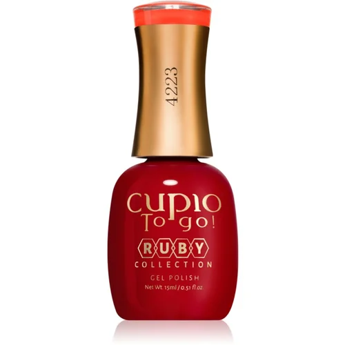 Cupio To Go! Ruby gel lak za nohte z uporabo UV/LED lučke odtenek Love Me Harder 15 ml