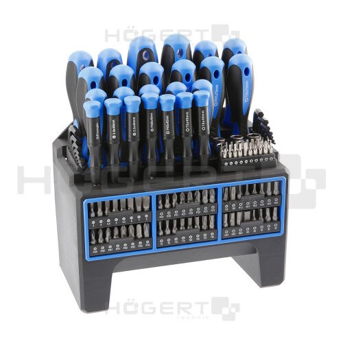 Hogert set odvijača 114kom HT1S099 Slike