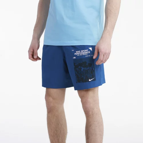 Nike Športne hlače modra / marine / bela