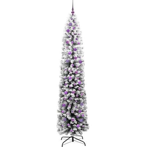  Umjetno božićno drvce Zelena 240 cm PVC i čelik i plastika Slike