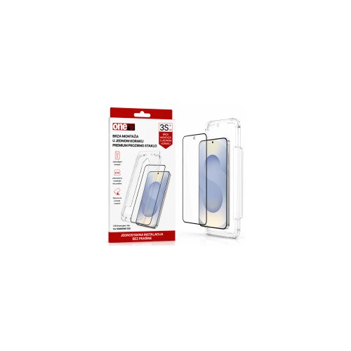  OneS za&amp;scaron;titno staklo sa aplikatorom za Samsung S26 Clear Slike