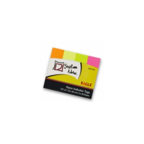 Post-it strijelica 15mmx50mm EAGLE 4boje x 40L neon Slike