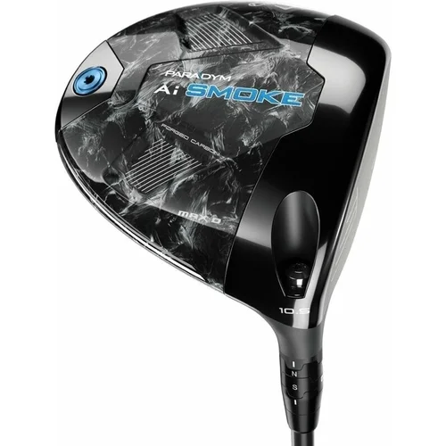 Callaway Paradym Ai Smoke MAX D Golf palica - driver Desna roka 9° Stiff