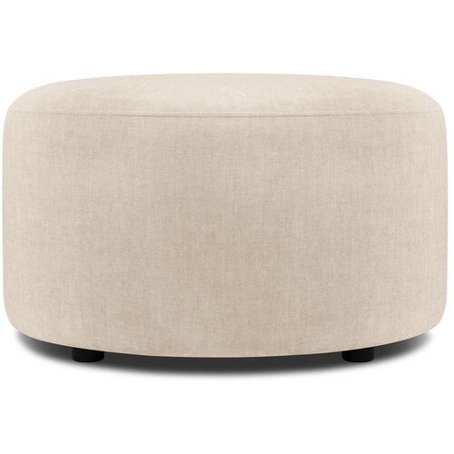 Mazzini Sofas bež tabure Debbie, &amp;oslash; 68 cm Slike