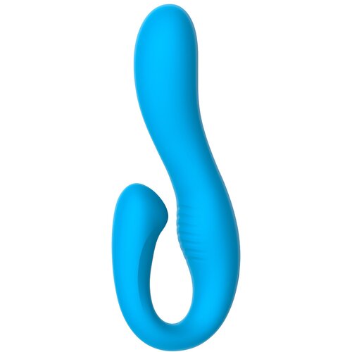 Toy Joy Fame The Skyler Rabbit Vibrator Blue Cene