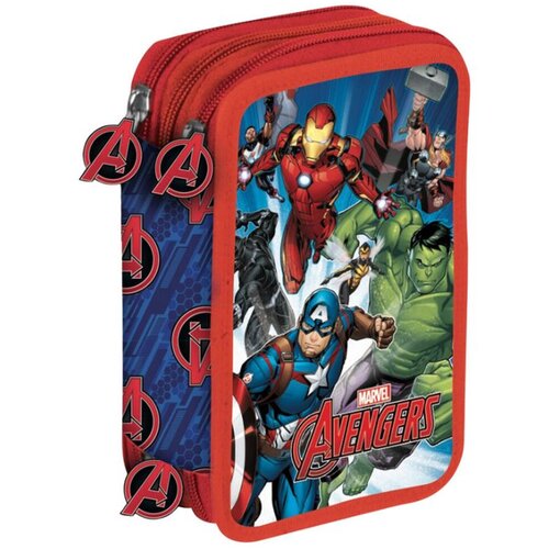 Avengers Plumier Los Vengadores Marvel triple Slike