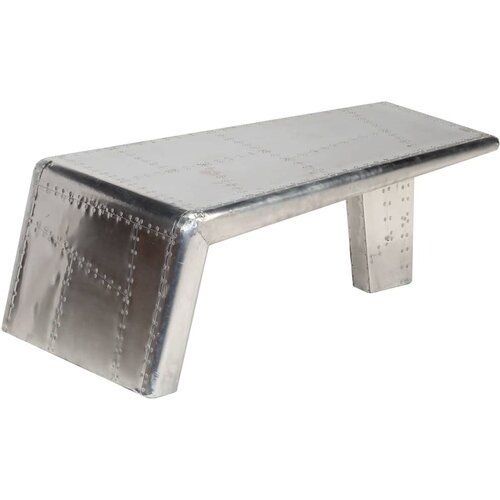  Stolić za kavu aluminijski vintage u avijatičarskom stilu Slike