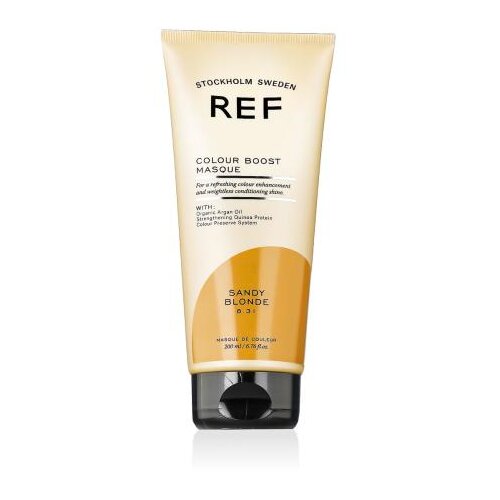 REF Colour Boost Masque barva za lase barvani lasje svetli lasje 200 ml odtenek 8.31 Sandy Blonde unisex Cene