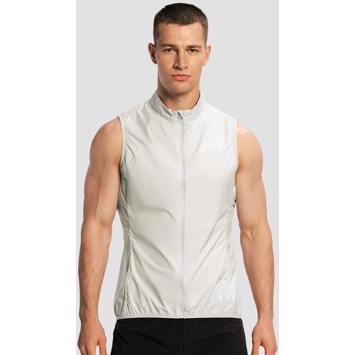 GymBeam Mu&amp;scaron;ki prsluk Pulse X Running Gray Slike