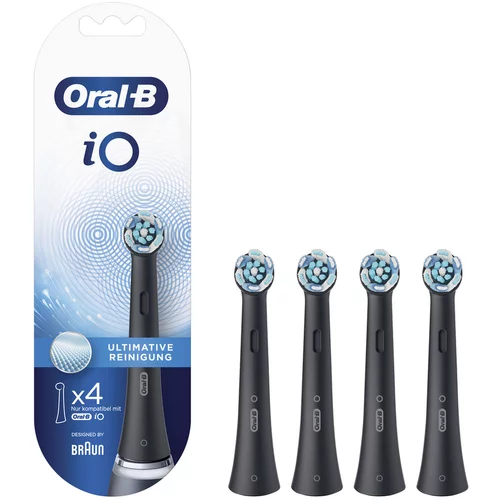 Oral-b iO Ultimate Clean zamjenske glave za zubnu četkicu Black 4 kom