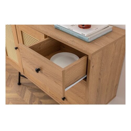 Hanah home komoda nala 120 - natural natural console Slike
