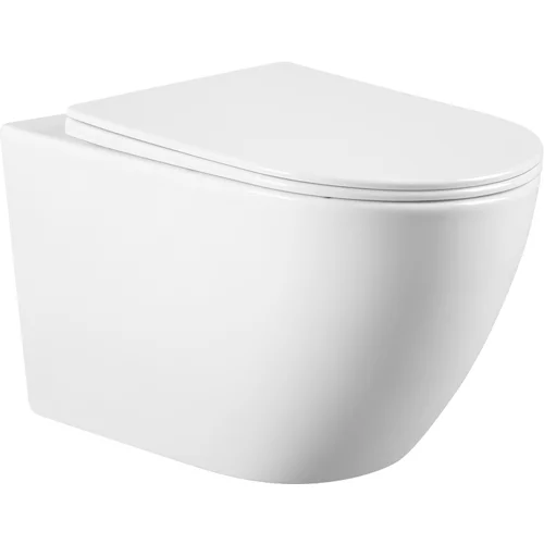 Belneo WC deska soft close ultra slim - MSD2363 - bela