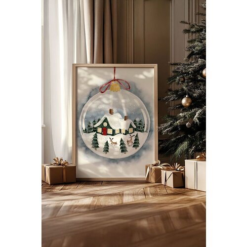 Wallity uramljena slika Nwyearsngmdl65, 33x48 cm Cene