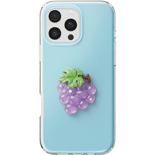 AVIZAR Ovitak za iPhone 16 Pro s 3D motivi grozdja, Modra, (5000274902) Cene