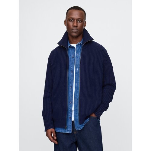 GAP Ribbed zip-up cardigan - Men's Cene